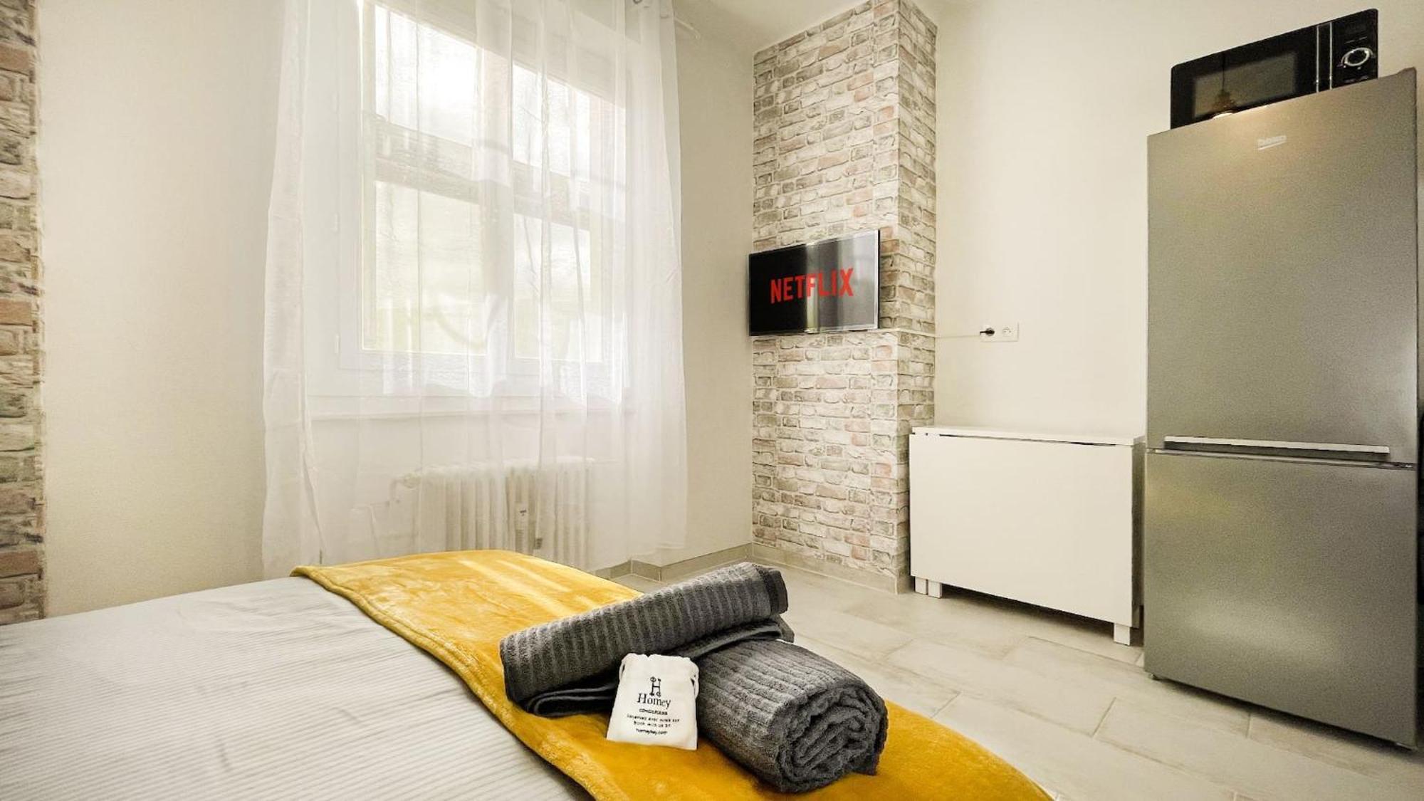 Homey Keola - Parking Prive Gratuit - Aux Portes De Geneve - Au Pied Du Tram - Appartement Avec 1 Chambre Et Un Grand Salon Avec Un Canape-Lit Ambilly Dış mekan fotoğraf