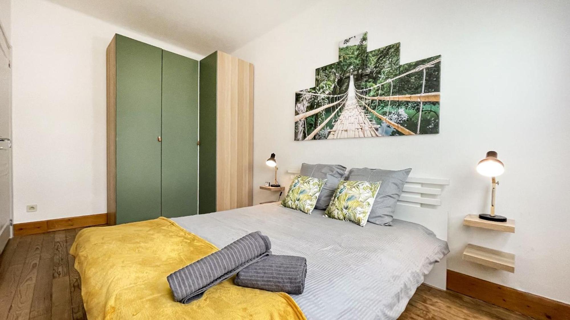 Homey Keola - Parking Prive Gratuit - Aux Portes De Geneve - Au Pied Du Tram - Appartement Avec 1 Chambre Et Un Grand Salon Avec Un Canape-Lit Ambilly Dış mekan fotoğraf