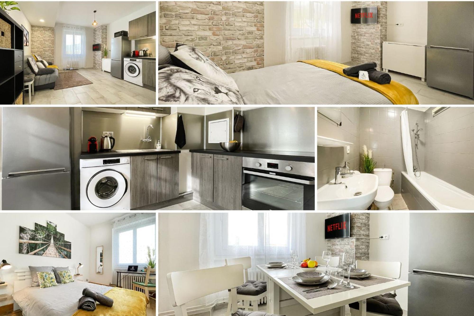 Homey Keola - Parking Prive Gratuit - Aux Portes De Geneve - Au Pied Du Tram - Appartement Avec 1 Chambre Et Un Grand Salon Avec Un Canape-Lit Ambilly Dış mekan fotoğraf
