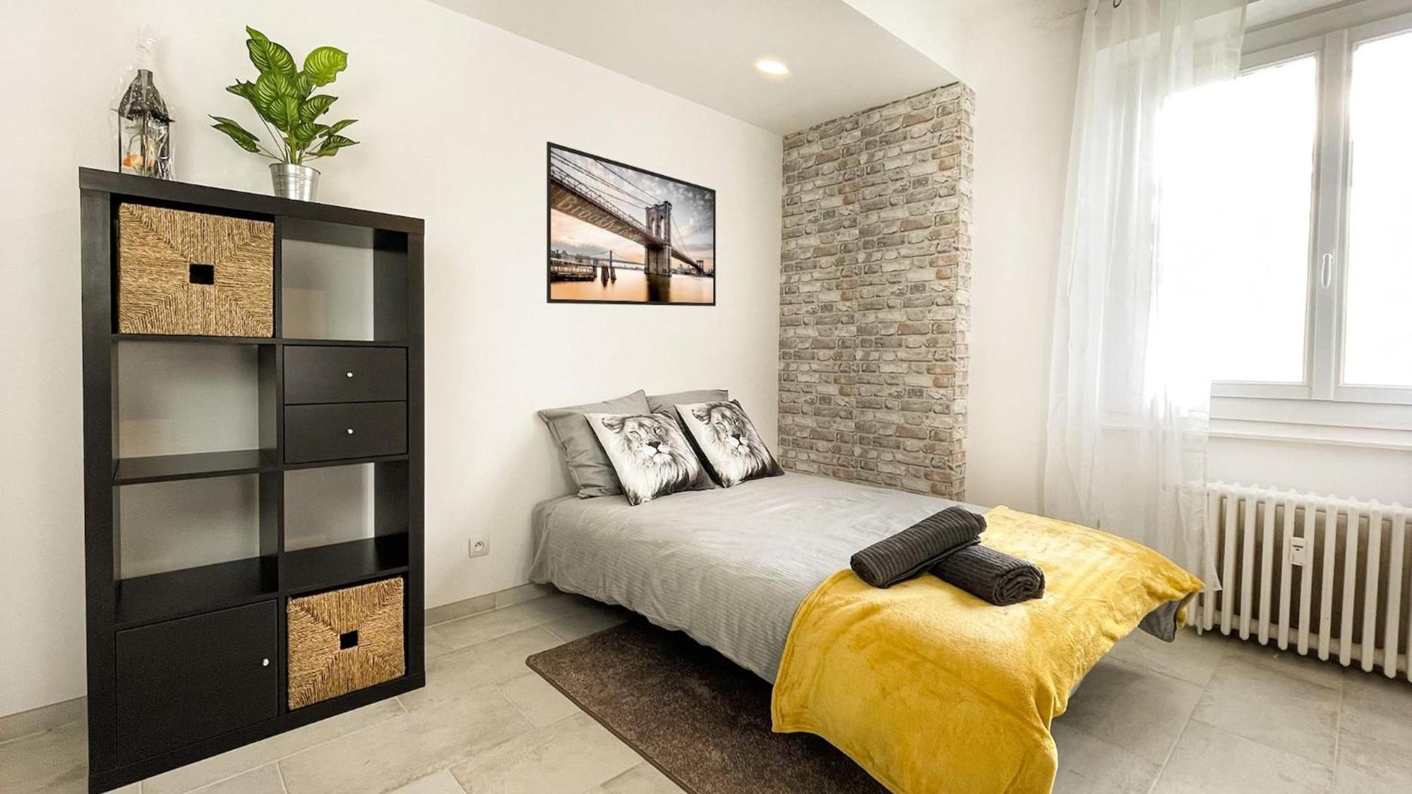 Homey Keola - Parking Prive Gratuit - Aux Portes De Geneve - Au Pied Du Tram - Appartement Avec 1 Chambre Et Un Grand Salon Avec Un Canape-Lit Ambilly Dış mekan fotoğraf